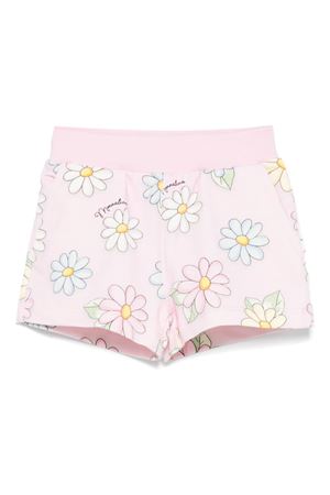 pink cotton shorts MONNALISA KIDS | 39E40750250090